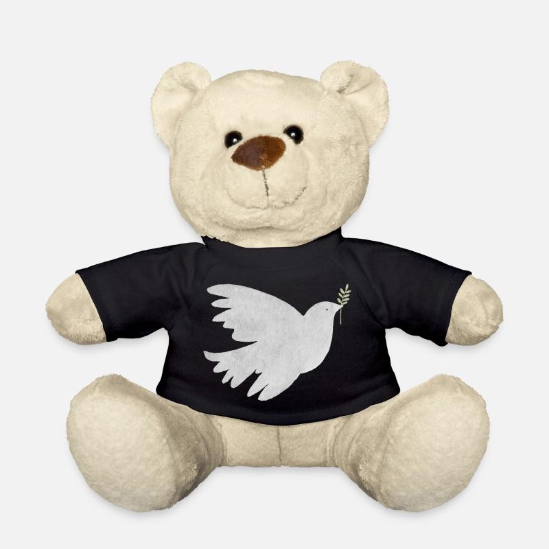Friedenstaube - Teddy - Schwarz