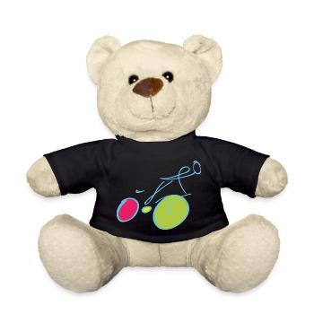 Radfahrer - Teddy - Schwarz - Vorne