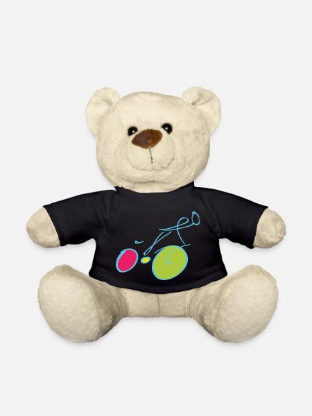 Radfahrer - Teddy - Schwarz