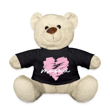Mother Saying Gift Mom Mother's Day - Teddy Bear - black - Front