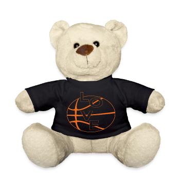 Love Basketball - Teddy Bear - black - Front