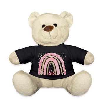 It's a girl - Teddy Bear - black - Front