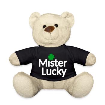 Glücklicher Mr. - Teddy - Schwarz - Vorne