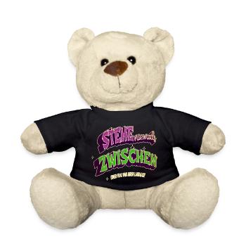 bday haustier windhund bachhund bluthund - Teddy - Schwarz - Vorne