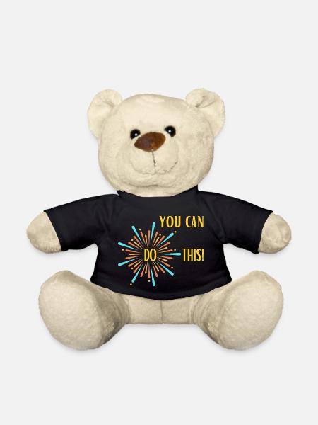 You can do this - Teddy Bear - black