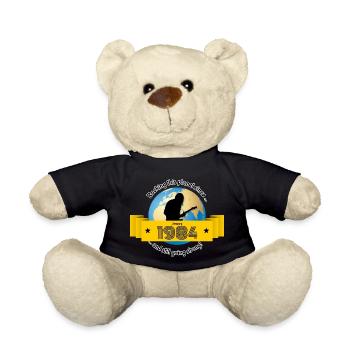 40ème anniversaire Faire vibrer cette planète depuis 01/1984 - Nounours - noir - Devant