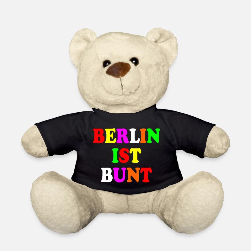 Berlin ist bunt - Teddy - Schwarz