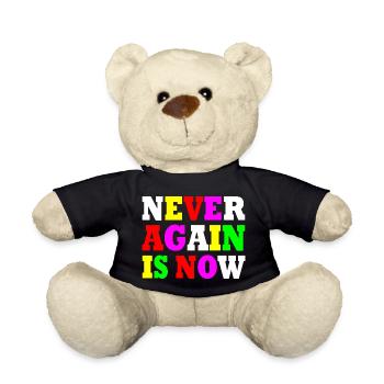 Never again is now - Nounours - noir - Devant