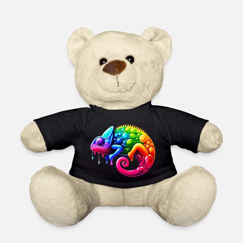 Chamäleon - Teddy - Schwarz