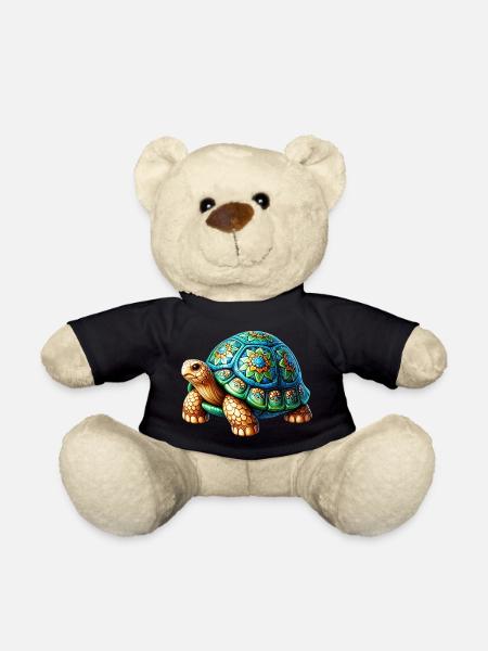 Schildkröte - Teddy - Schwarz