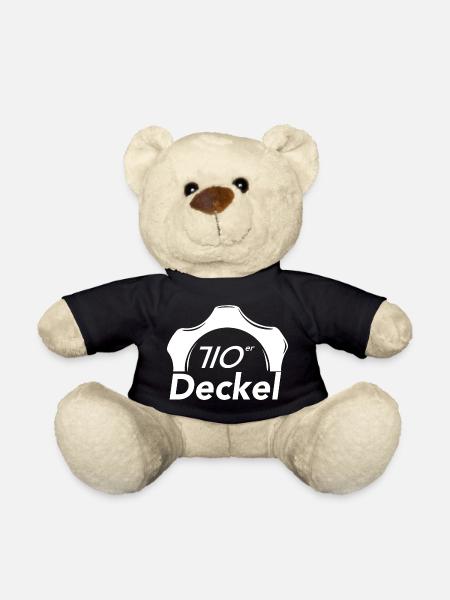 710 Lids - Teddy Bear - black