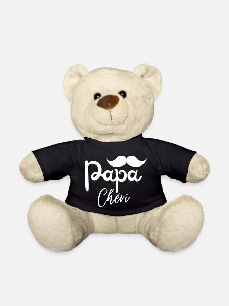 Lieber Papa - Teddy - Schwarz