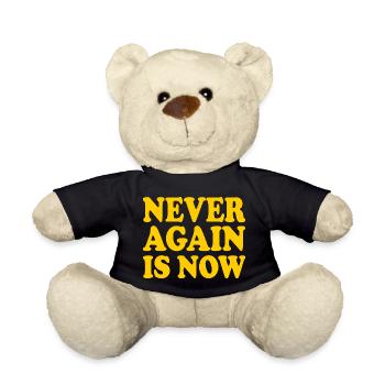 Never again is now - Nounours - noir - Devant