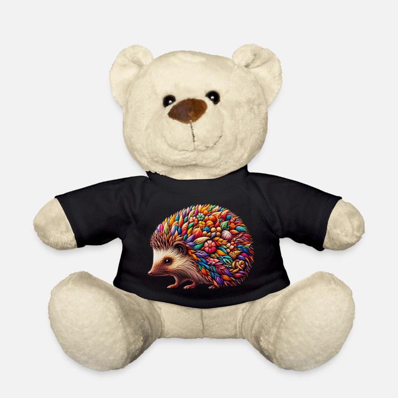 Igel - Teddy - Schwarz