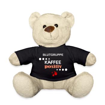 KAFFEEpositiv - Teddy - Schwarz - Vorne