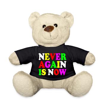 Never again is now - Nounours - noir - Devant