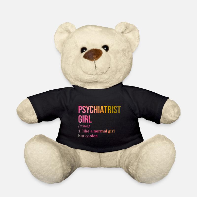 Psychiatrie - Teddy - Schwarz