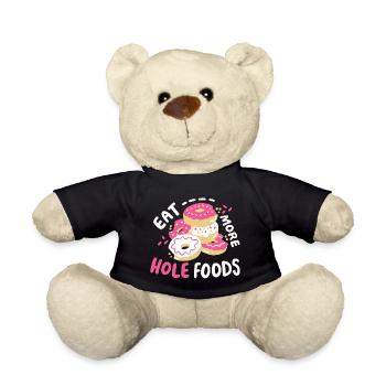 Donut Donut-Liebhaber - Teddy - Schwarz - Vorne