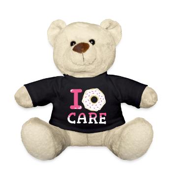 Donuts Donut-Liebhaber - Teddy - Schwarz - Vorne