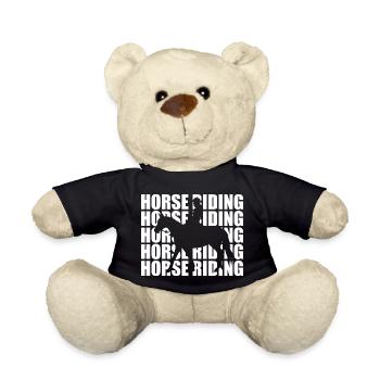 Horse Riding - Teddy - Schwarz - Vorne