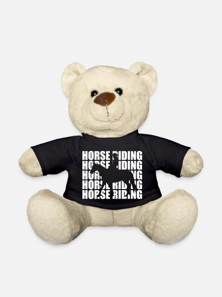 Horse Riding - Teddy - Schwarz