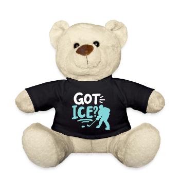 Eishockey - Teddy - Schwarz - Vorne