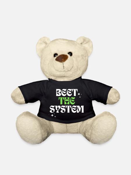Beet the system - Teddy - Schwarz