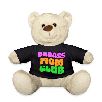 Badass Mom Club - Teddy Bear - black - Front