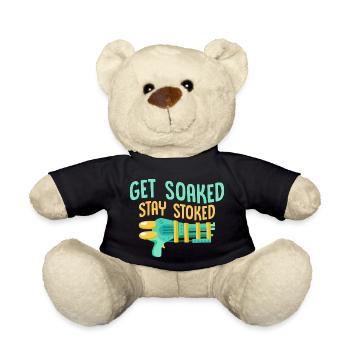 Se soiser, rester stabilisé Pistolet à eau d’été Eau Fu - Nounours - noir - Devant