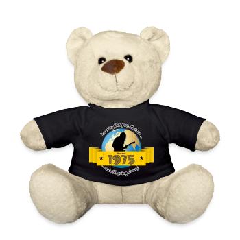 49. Geburtstag Rocking this planet since 11/1975 - Teddy - Schwarz - Vorne