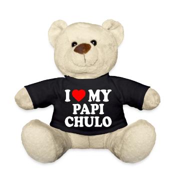 I love my papi chulo - Teddy - Schwarz - Vorne