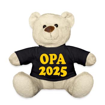 Opa 2025 - Teddy - Schwarz - Vorne