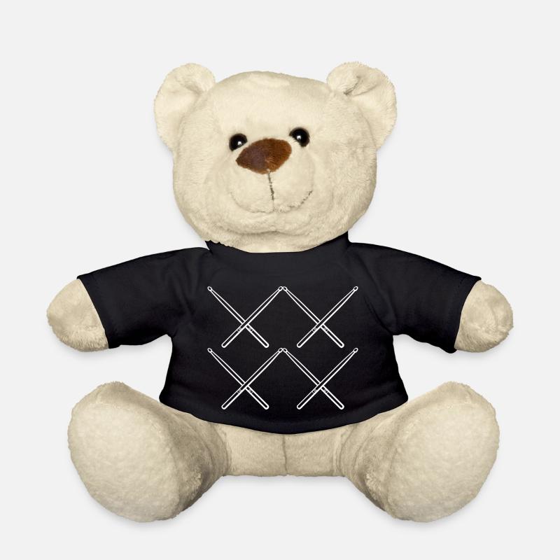Baguettes de batteur - Nounours - noir