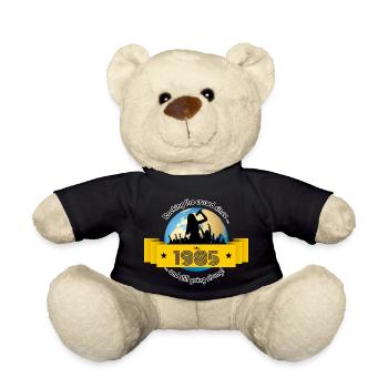 40. Geburtstag Fait vibrer la foule depuis 07/1985 - Nounours - noir - Devant