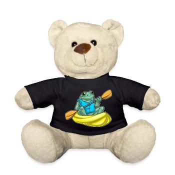 Frosch kleines Boot - Teddy - Schwarz - Vorne