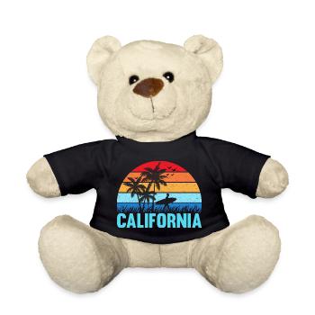 California - Teddy Bear - black - Front