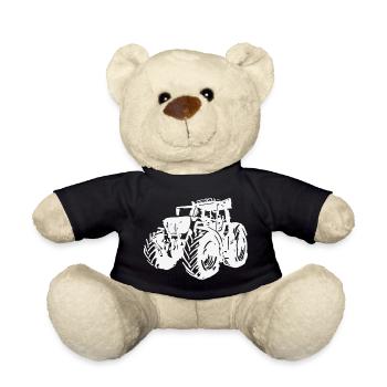 930 Illustration - Teddy - Schwarz - Vorne