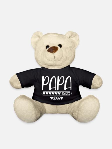 Papa 2026 loading - Teddy - Schwarz