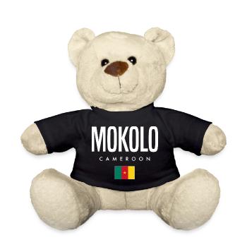 Mokolo Kamerun Kameruner - Teddy - Schwarz - Vorne