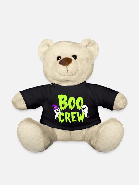 Boo Crew Halloween Geister Freunde - Teddy - Schwarz