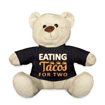 Graphique de tacos vibrant pour les gourmands - Nounours - noir - Devant