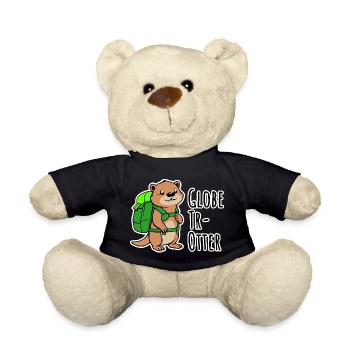 Ein kleiner Otter auf Weltreise - Globe Tr-Otter - Teddy - Schwarz - Vorne