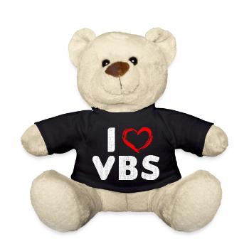 École biblique de vacances Design chrétien VBS Teach - Nounours - noir - Devant