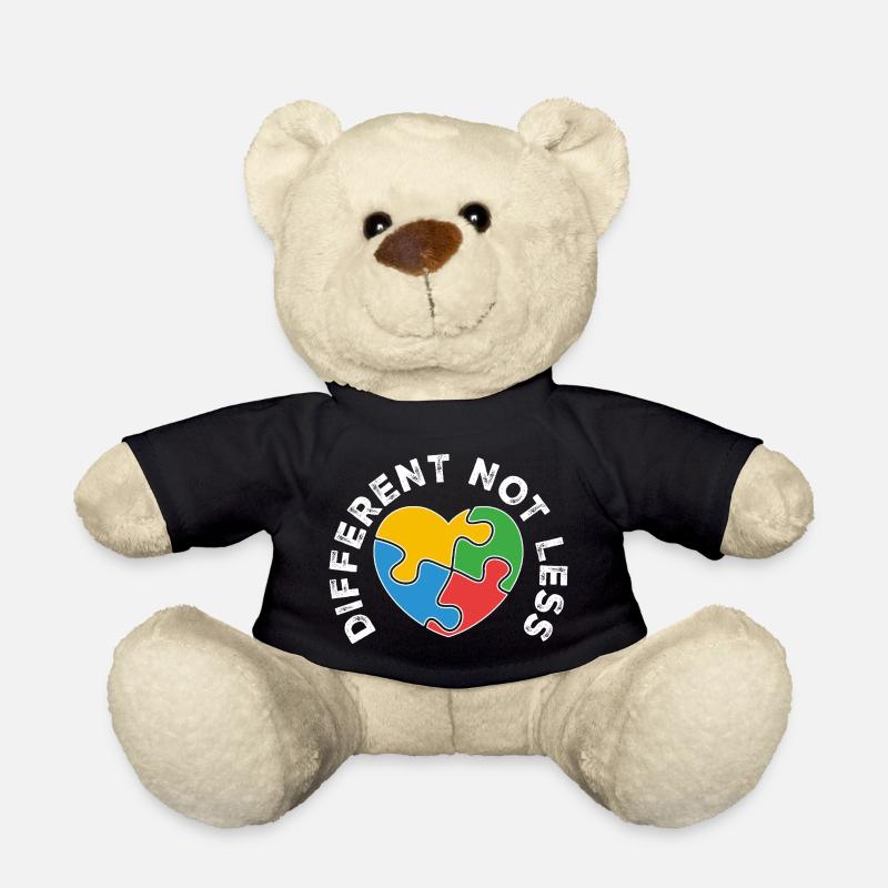 PuzzleHeart Diversity combine les couleurs - Nounours - noir