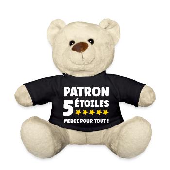 Patron - Nounours - noir - Devant