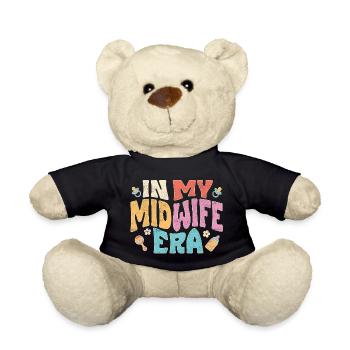 À mon époque de sage-femme - Nounours - noir - Devant