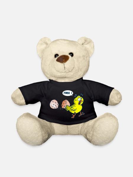 The release of the chick - Teddy Bear - black