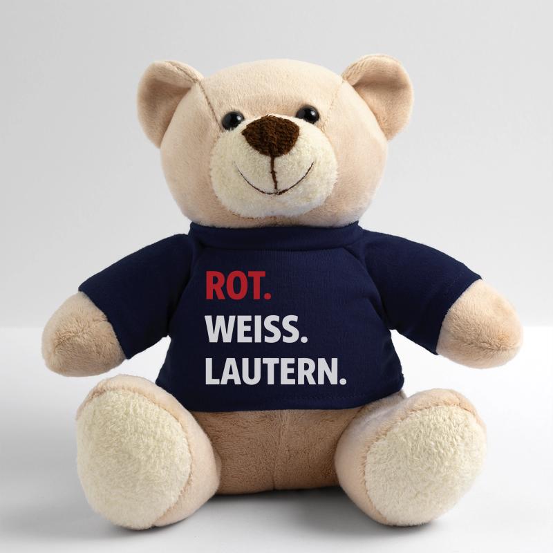 Rouge. Blanc. Lautern. – Maillot de supporter de Kaiserslautern Nounours