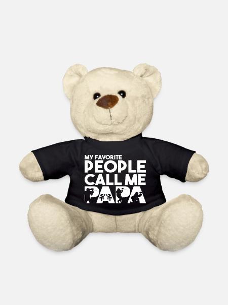 Lieblingsleute nennen mich Papa Paintball Dad - Teddy - Schwarz