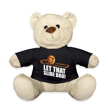 Laisse ce tromboniste glisser - Nounours - noir - Devant